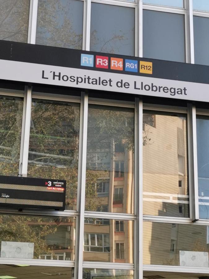 Dos Habitaciones Dobles En Apartamento Confortable L'Hospitalet de Llobregat Kültér fotó